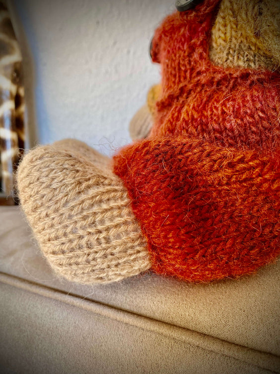 Little Buma Bear Knitting Pattern - Knityy™